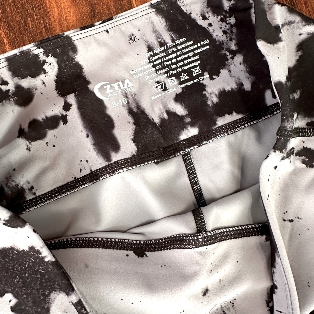 Slate oxidation tights from Zyia